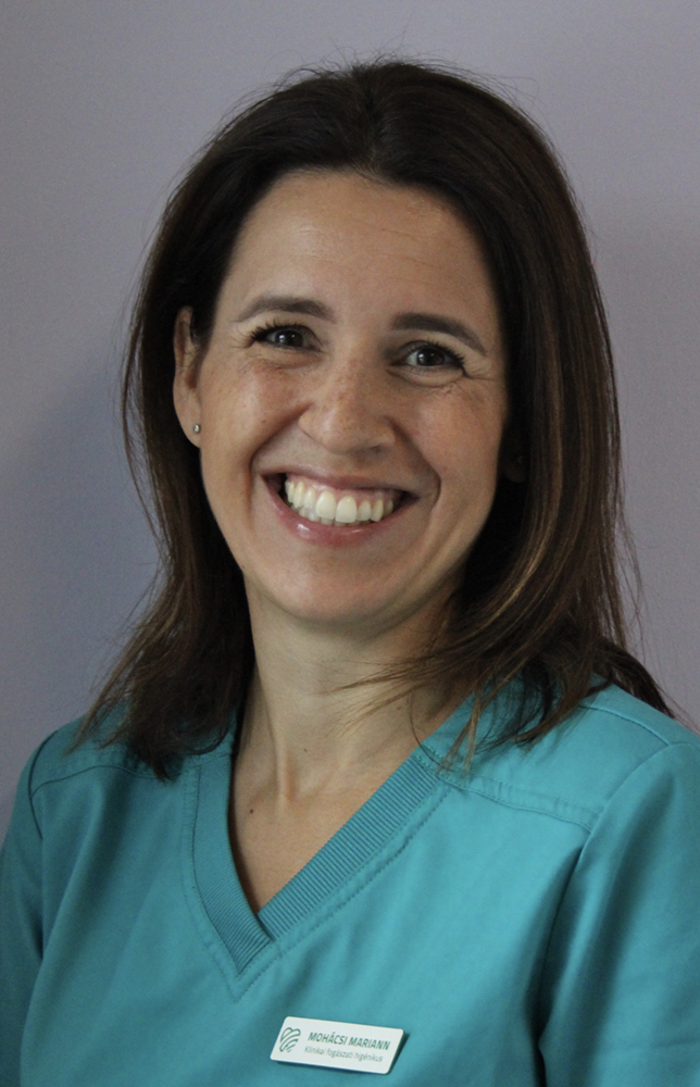 Mohácsi Mariann - vezető klinikai fogászati higiénikus, Träger DENT Biatorbágy